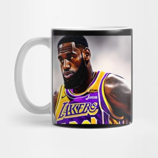 Los Angeles Basketball Mug